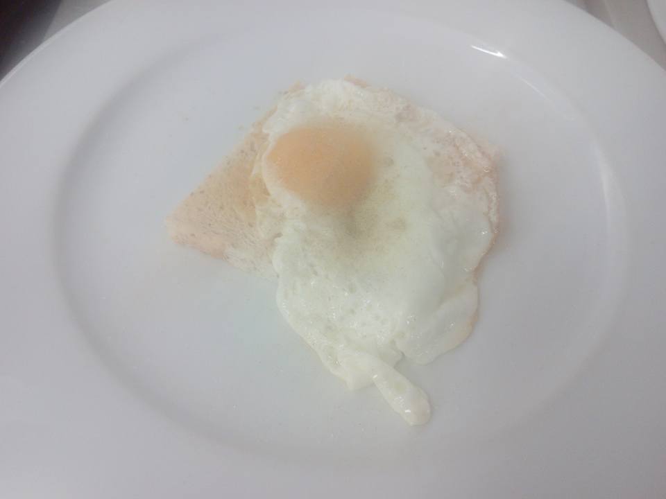 DIY Fried Eggs on toast
